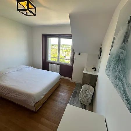 Maison Spacieuse Morgat Vue Imprenable 5 Chambres, Terrasse Xxl Крозон